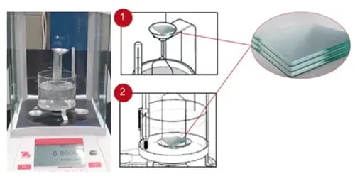 OhausGlassDensity