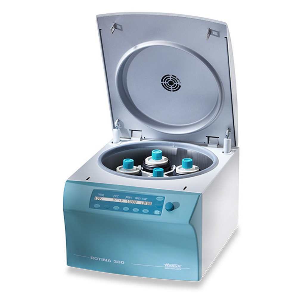 Centrifuge benchtop Hettich Rotina 380R package for blood tubes image