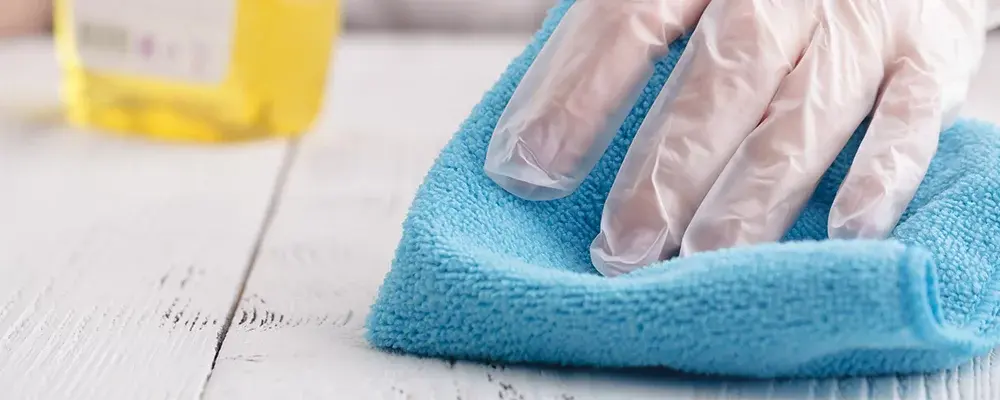 Limit infection through equipment cleaning Limit infection through equipment cleaning